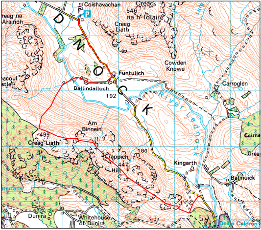 Comrie Hills Relay Race Leg 2