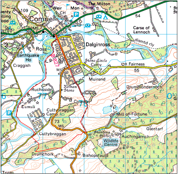 Ruchilside and Cowden Braes