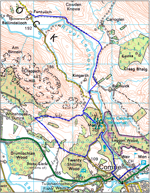 Comrie Hills Relay Race Leg 4